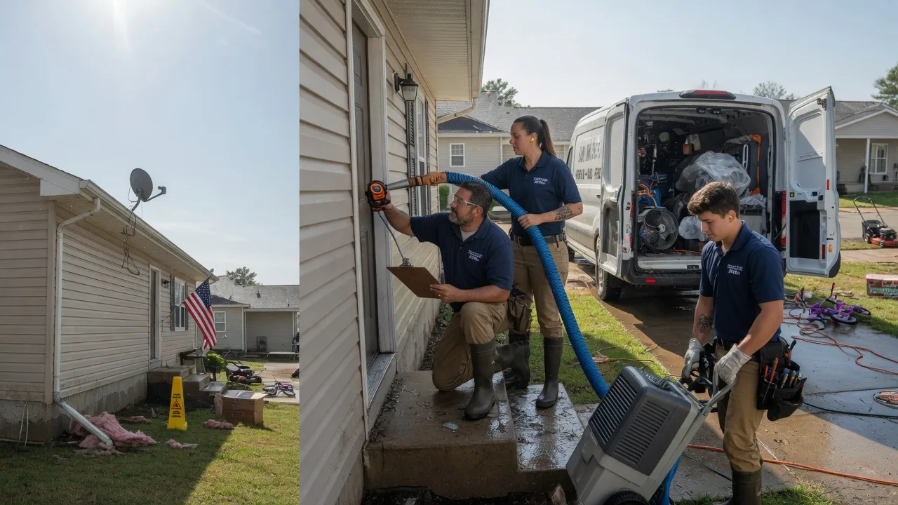 Ceiling Water Damage Restoration in Brook, IN near me